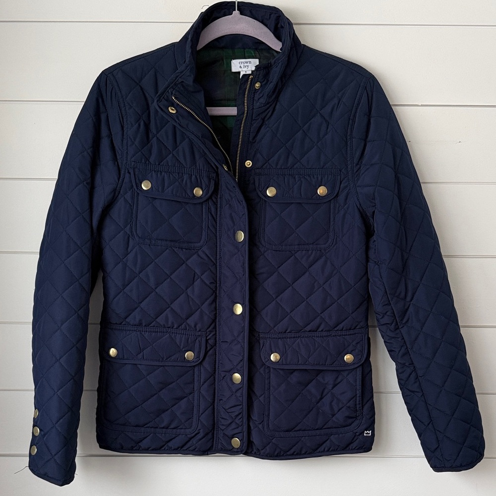 Crown & Ivy Navy Jacket